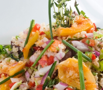 סלט קוסקוס <br> ים תיכוני