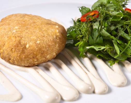 קובה קוסקוס קריספי במילוי דג בורי