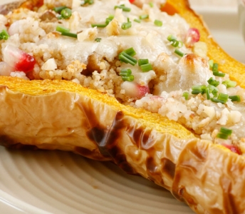 דלורית במילוי קוסקוס מלא ופירות סתיו